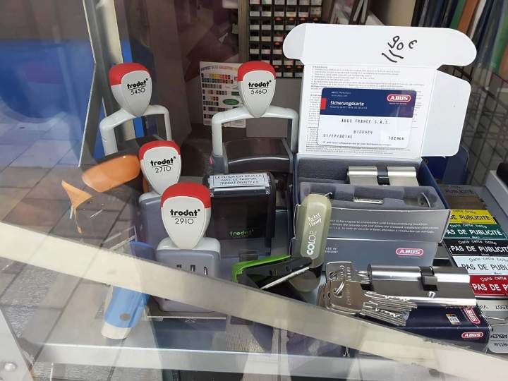 Vente de tampons encreurs Tours